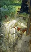 Anders Zorn The Love Nymph USA oil painting artist